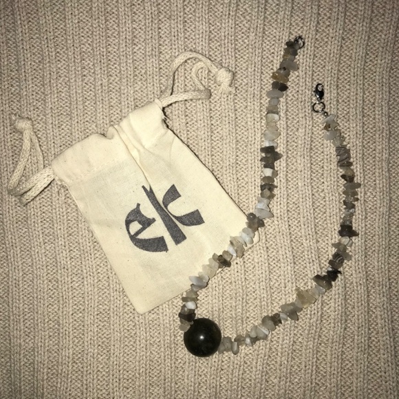 BN Erica Chang Stone Beaded Necklace Choker - Picture 5 of 5